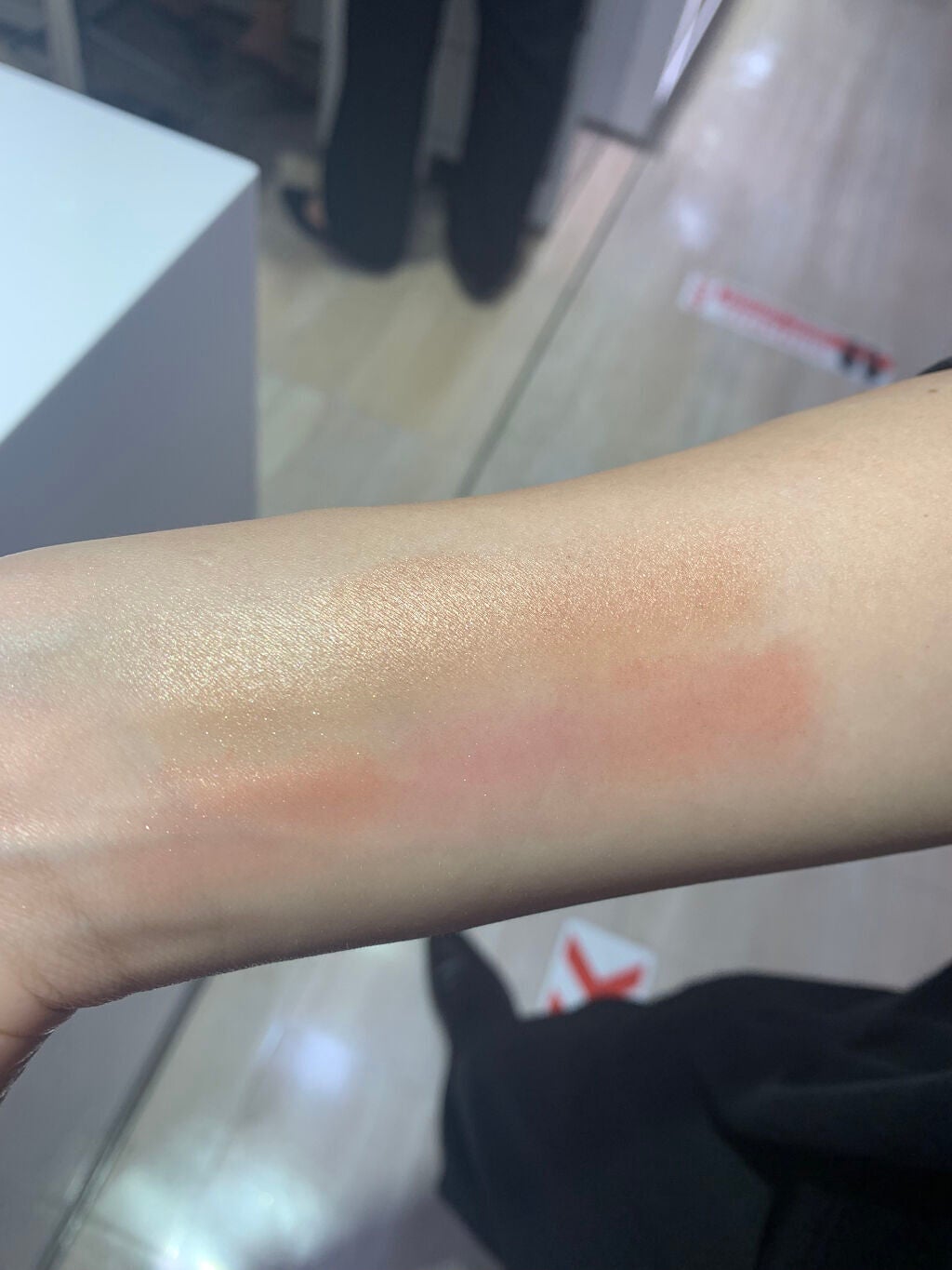 オーガズム オン ザ ビーチ チークパレット/NARS/パウダーチークを使ったクチコミ(2枚目)