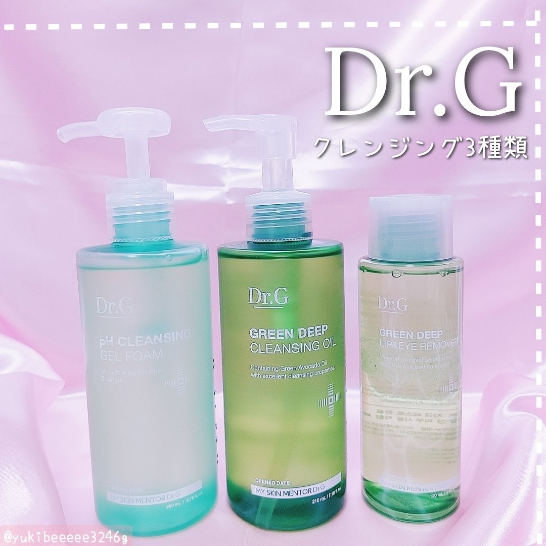 弱酸性クレンジングジェルフォーム/Dr.G/洗顔フォームを使ったクチコミ(1枚目)