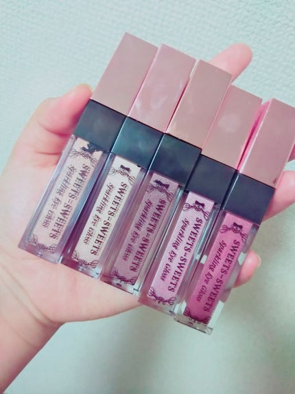 スパークリングアイグロス/スウィーツ スウィーツ/リキッドアイシャドウを使ったクチコミ(1枚目)