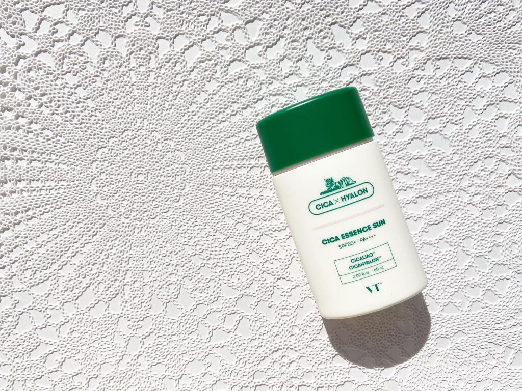 CICA エッセンスサン/VT/日焼け止めローションを使ったクチコミ（1枚目）