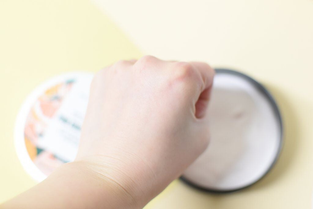 ボディバター ピンクグレープフルーツ/THE BODY SHOP/ボディクリームを使ったクチコミ(4枚目)