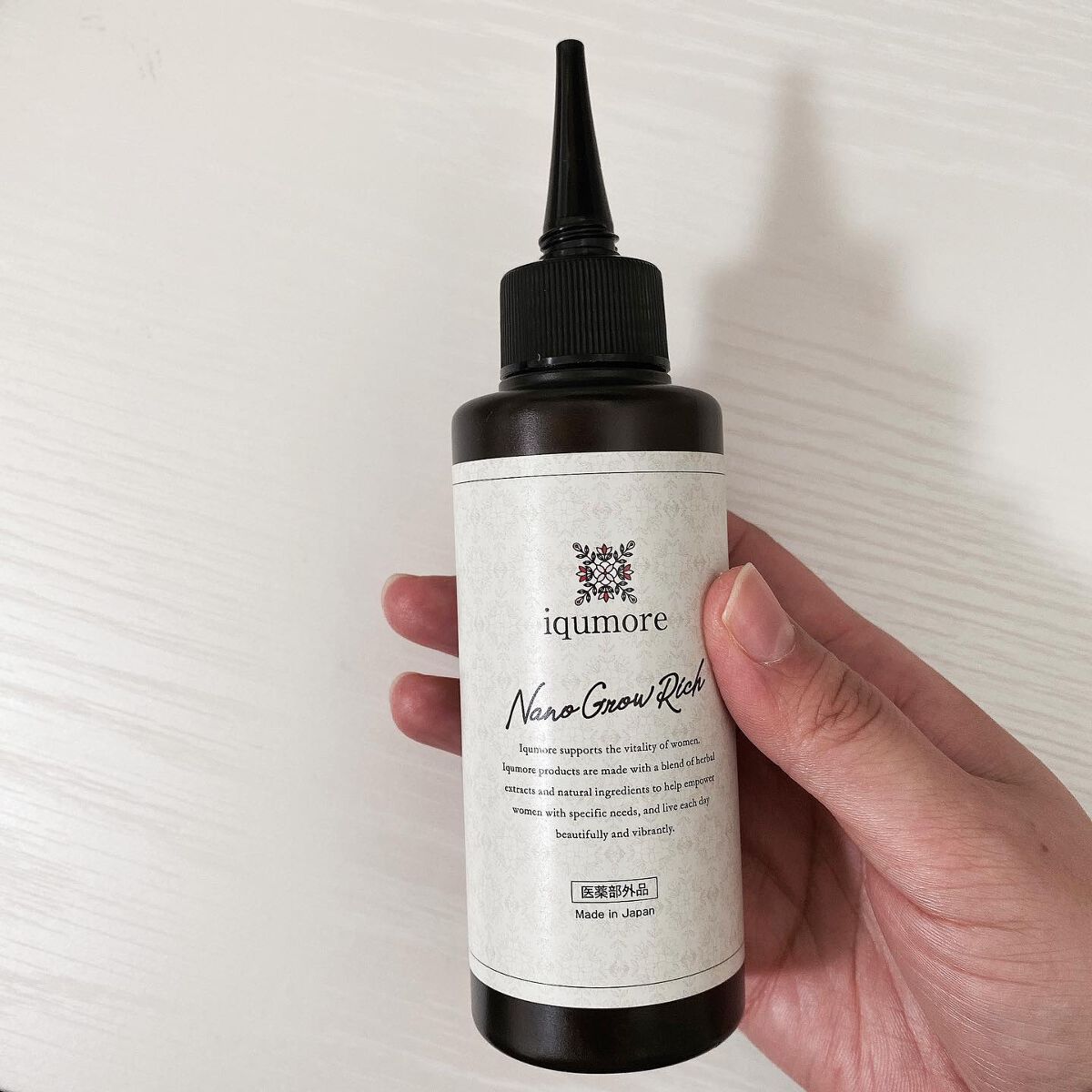 ナノグロウリッチ/iqumore/頭皮ローションを使ったクチコミ(2枚目)