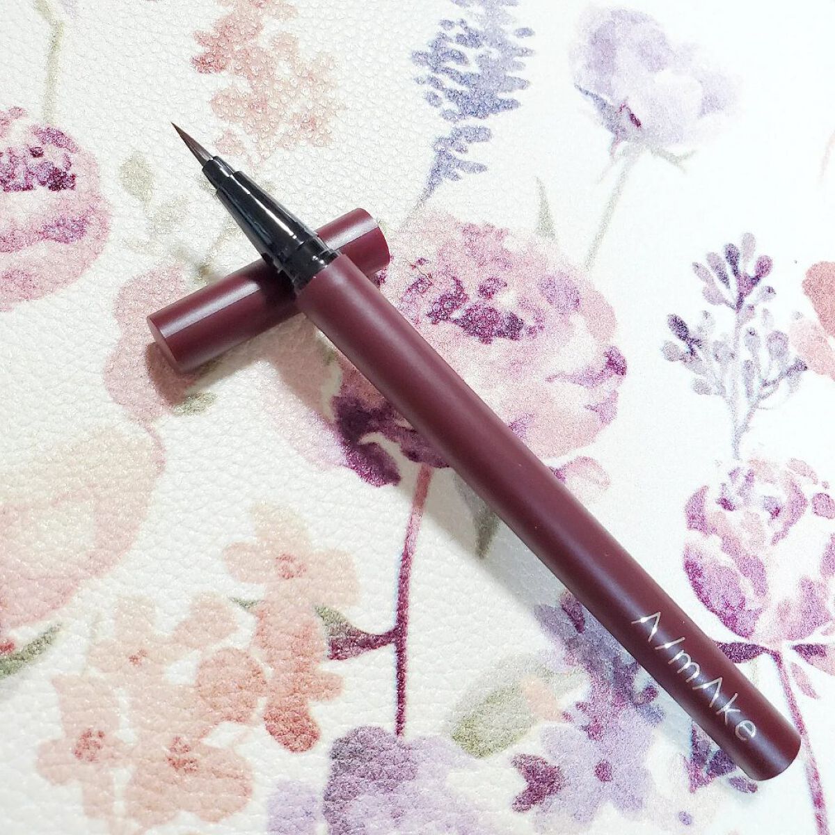 エーメイク マットリキッドアイライナー  ダークブラウン/A/mAke/リキッドアイライナーを使ったクチコミ（2枚目）