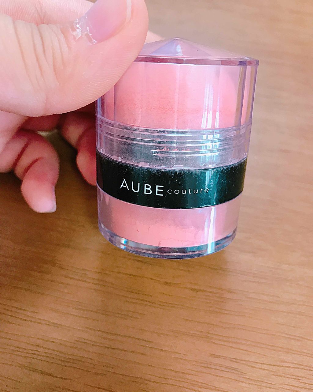 ぽんぽんチーク/AUBE/パウダーチークを使ったクチコミ（3枚目）