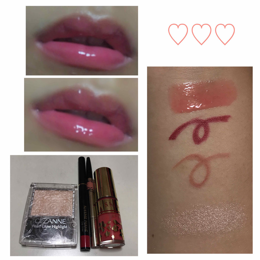 リップライナー/キスミー フェルム/リップライナーを使ったクチコミ（3枚目）