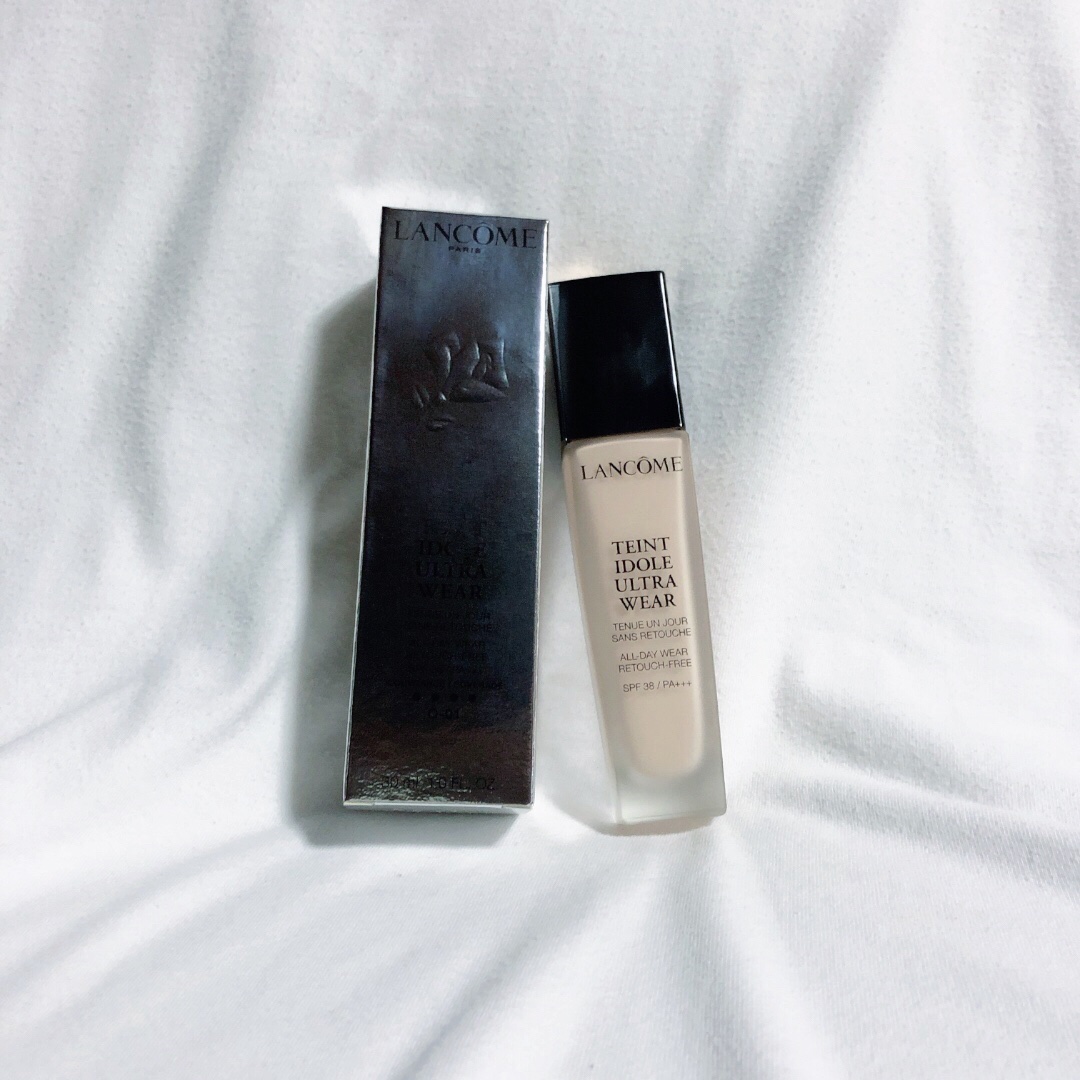 タンイドル ウルトラ ウェア リキッド/LANCOME/リキッドファンデーションを使ったクチコミ（2枚目）