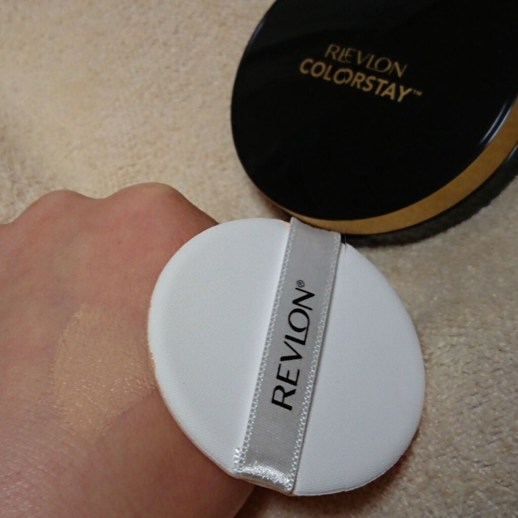 カラーステイ クッション ロングウェア ファンデーション/REVLON/クッションファンデーションを使ったクチコミ(4枚目)