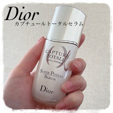 Dior
カプチュール トータル セル ENGY スーパー セラム
 #提供 

先日アットコスメさんでプレゼント当選♡
ありがとうございます♡

サンプルを何度か使用したことがあって、香りも使い心地も