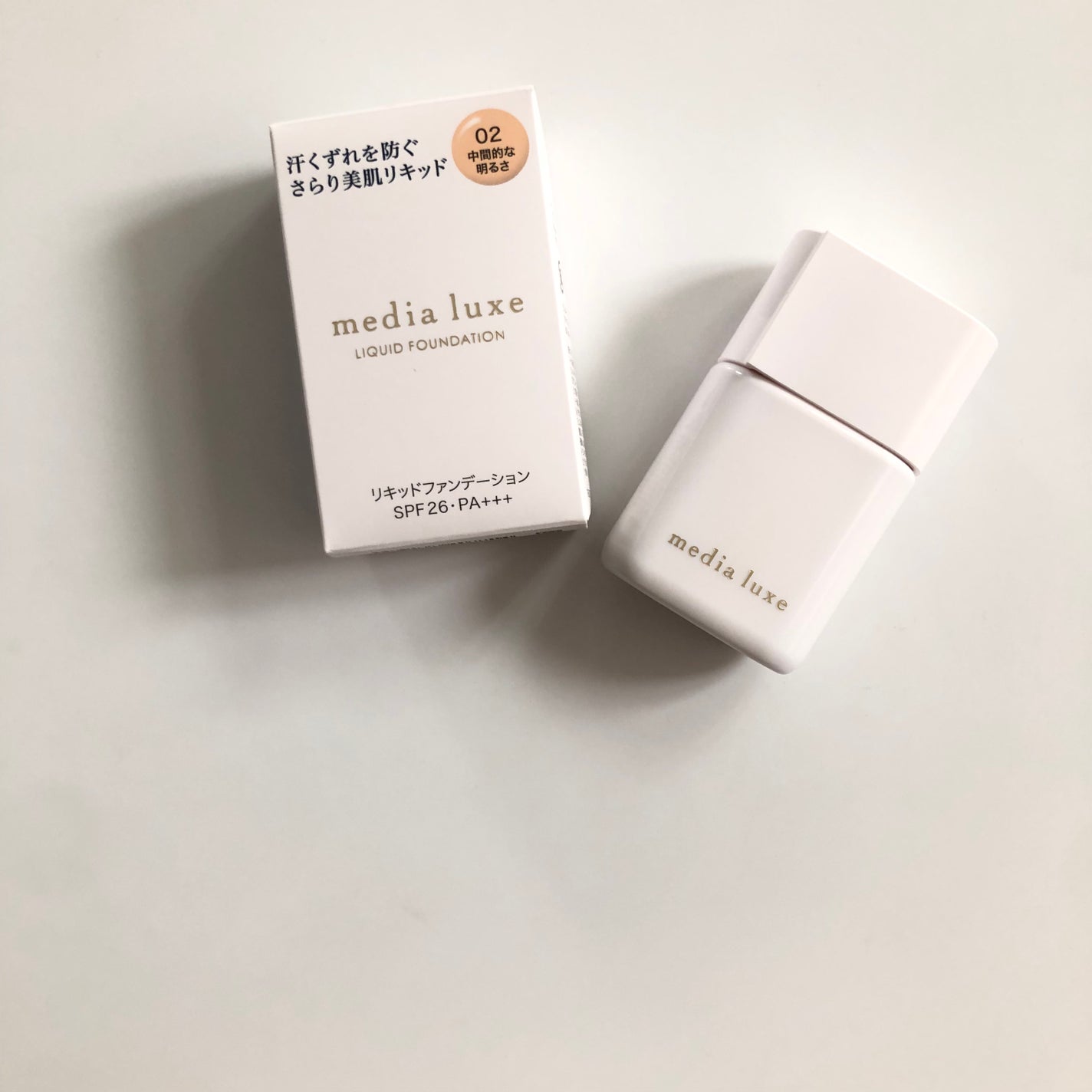 リキッドファンデーション/media luxe/リキッドファンデーションを使ったクチコミ(8枚目)