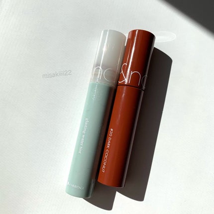 ジューシーラスティングティント/rom&nd/リップティントを使ったクチコミ(4枚目)