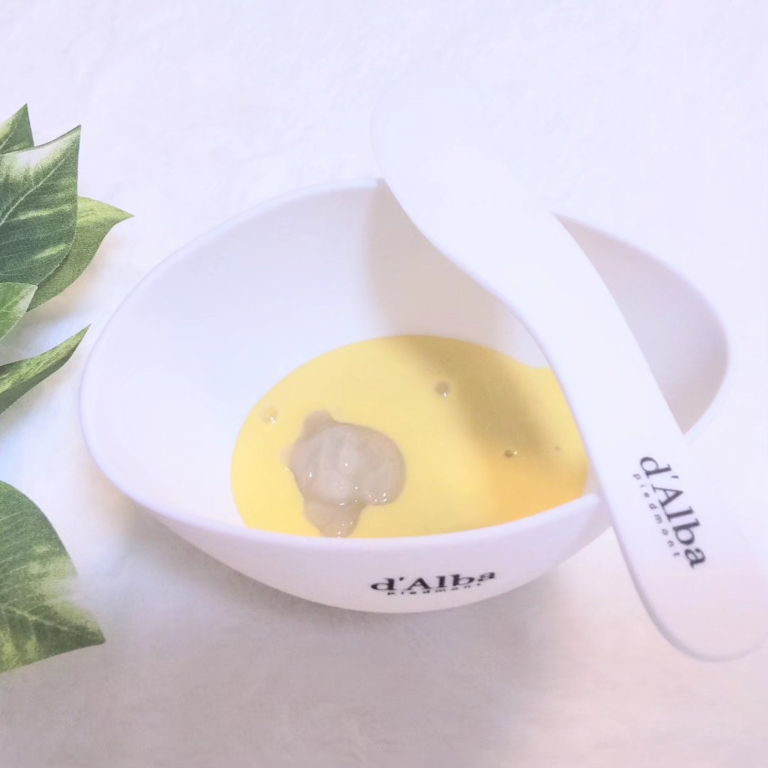 WHITE TRUFFLE SERUM & CREAM MODELING MASK/ダルバ/その他スキンケアを使ったクチコミ（3枚目）