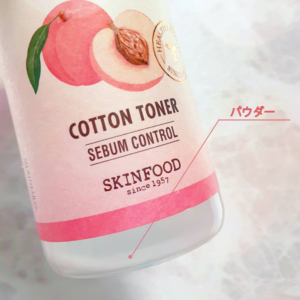 ピーチコットン トナー/SKINFOOD/化粧水を使ったクチコミ(2枚目)