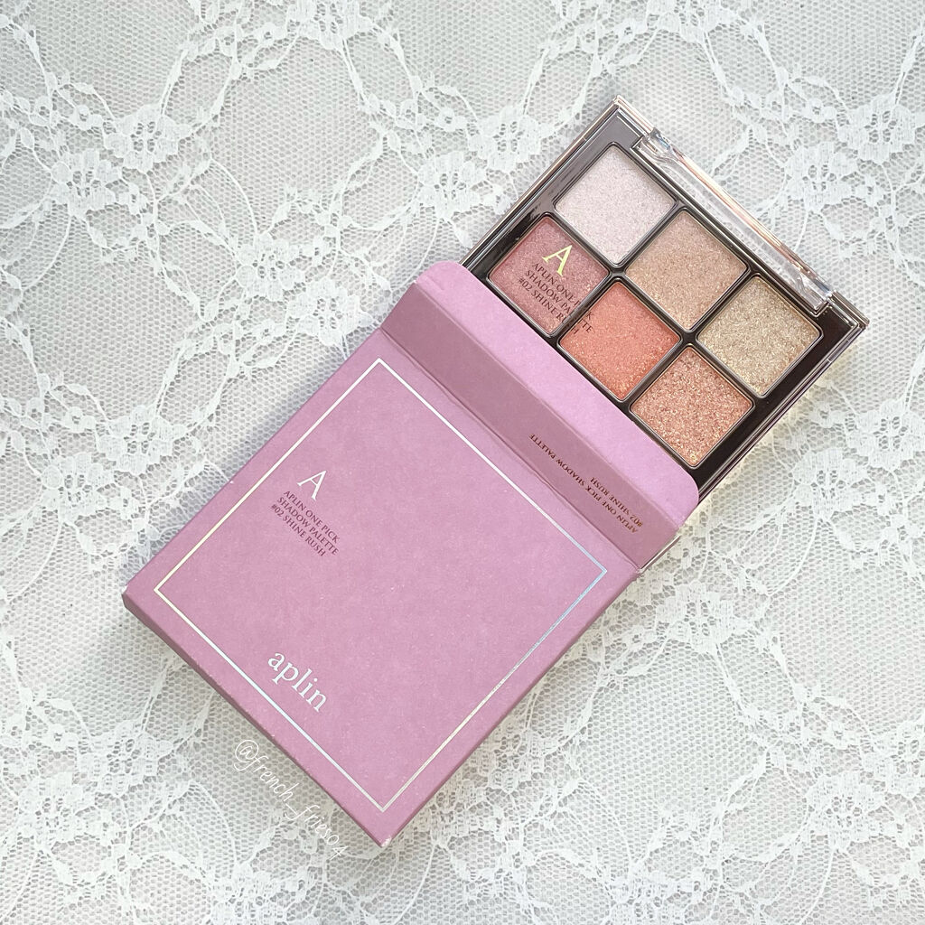 ワンピックアイシャドウパレット/APLIN/アイシャドウパレットを使ったクチコミ（2枚目）