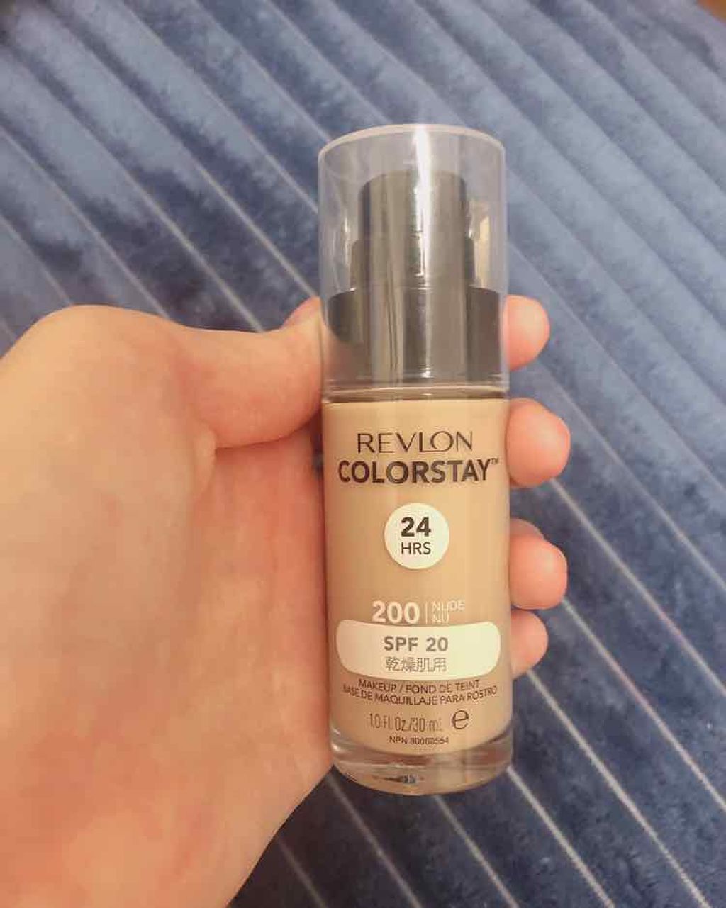 カラーステイ メイクアップ ND/REVLON/リキッドファンデーションを使ったクチコミ(1枚目)