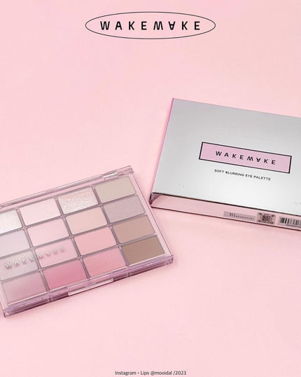 ソフトブラーリングアイパレット/wakemake/アイシャドウパレットを使ったクチコミ(2枚目)