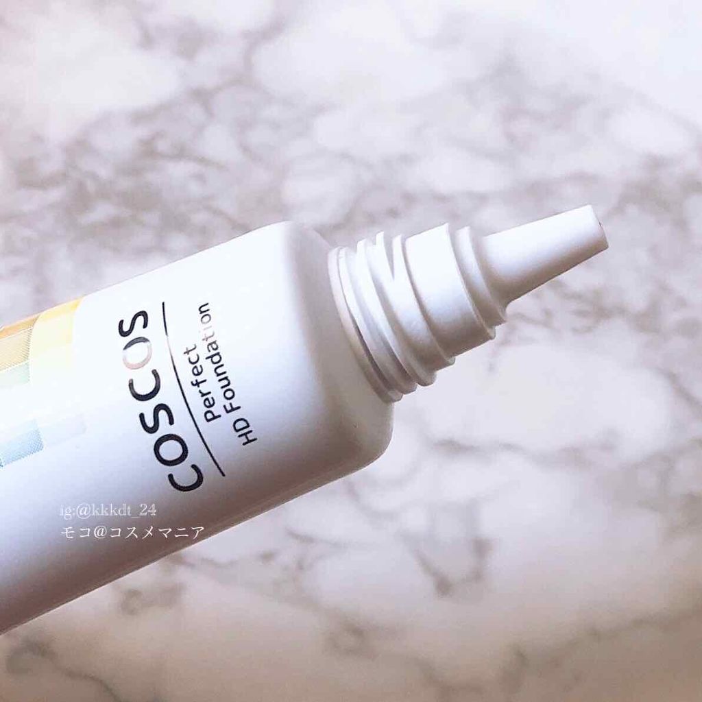 パーフェクトHDファンデーション/COSCOS/リキッドファンデーションを使ったクチコミ（2枚目）