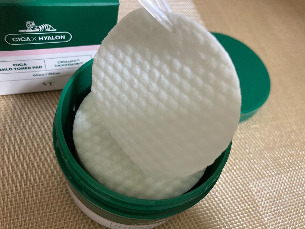 CICA マイルドトナーパッド/VT/トナーパッドを使ったクチコミ(3枚目)