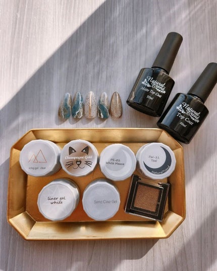 e_nails//フォロバ◎//ネイルとコスメ好きママ on LIPS 「@natural__trendアンバサダーのえっちゃんです❣️..」(5枚目)