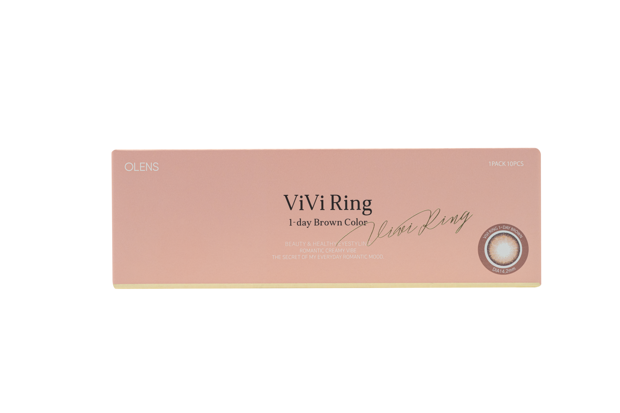 ViVi Ring 1day ブラウン