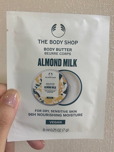 THE BODY SHOP ボディバター アーモンドミルクのクチコミ「🥛🥛🥛🥛🥛🥛🥛🥛🥛🥛🥛🥛🥛🥛🥛🥛

THE BODY SHOP
ボディバター アーモンドミルク.....」（1枚目）