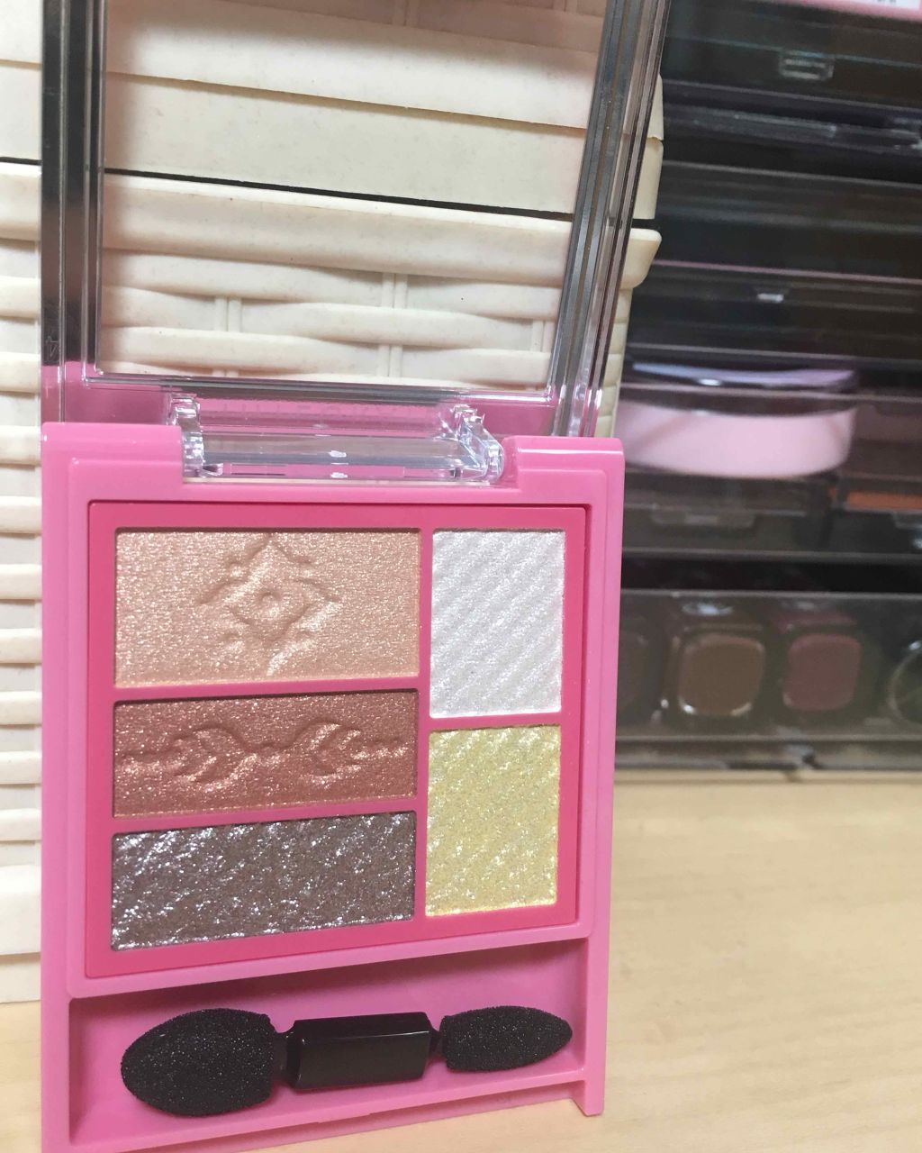 トリプルレシピアイズ/インテグレート/アイシャドウパレットを使ったクチコミ（2枚目）