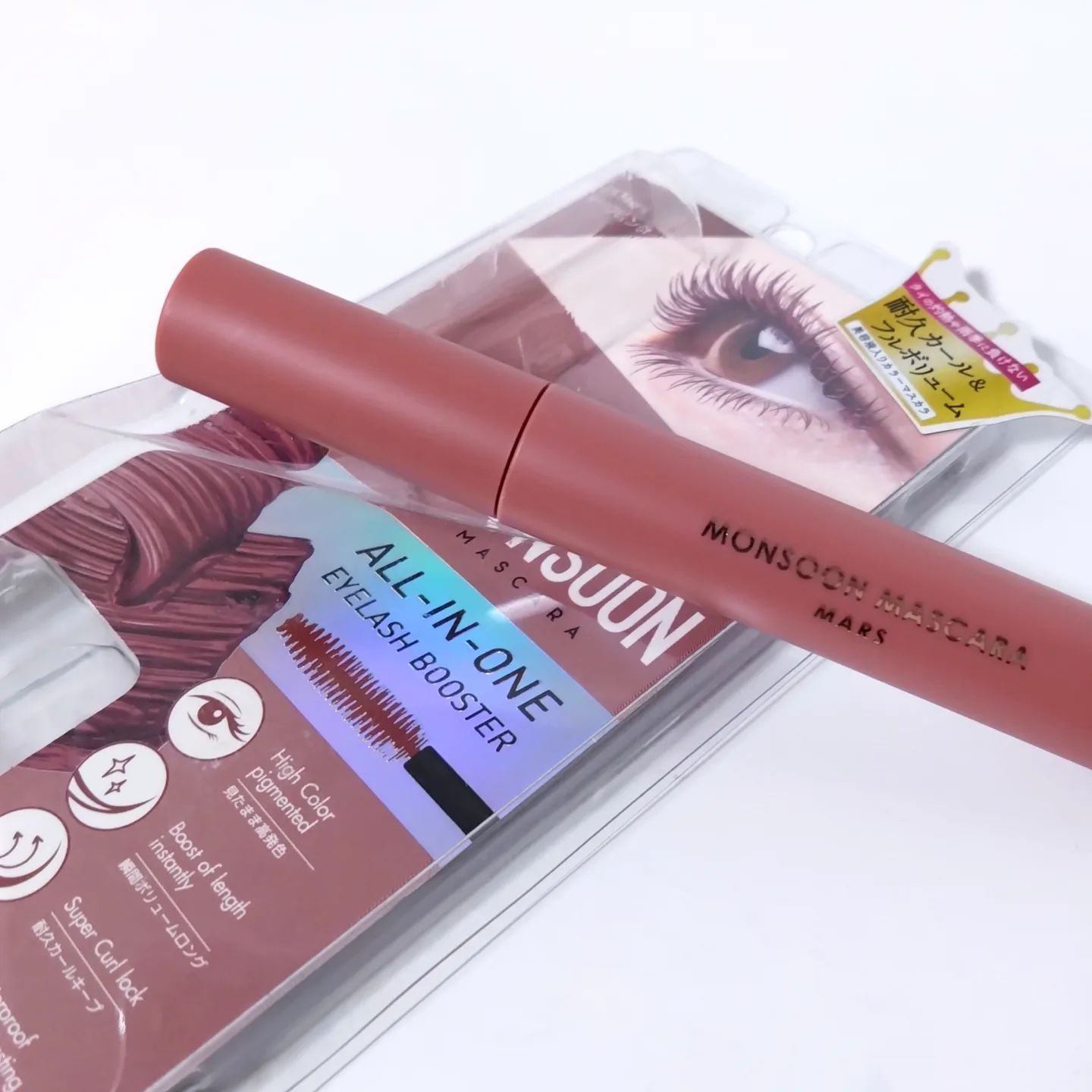 モンスーンカラーマスカラ/CathyDoll/マスカラを使ったクチコミ（2枚目）