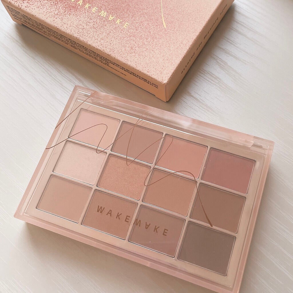 ソフトブラーリングアイパレット/wakemake/アイシャドウパレットを使ったクチコミ(1枚目)