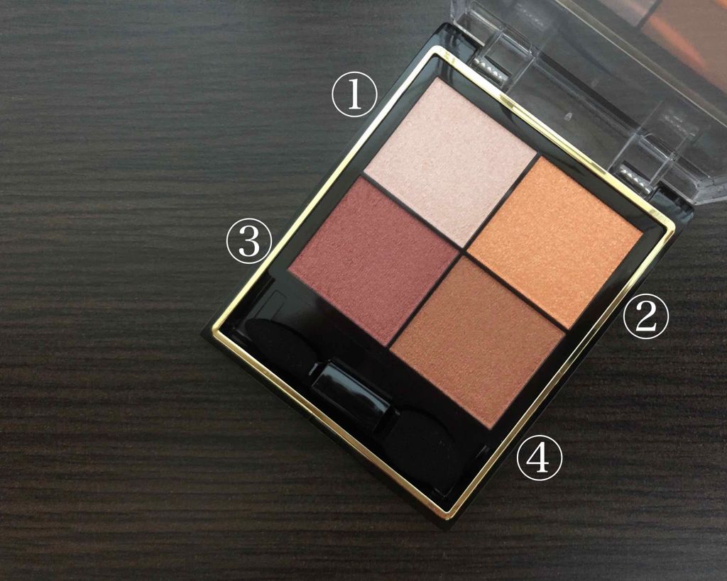 リアルクローズシャドウ/excel/アイシャドウパレットを使ったクチコミ（2枚目）