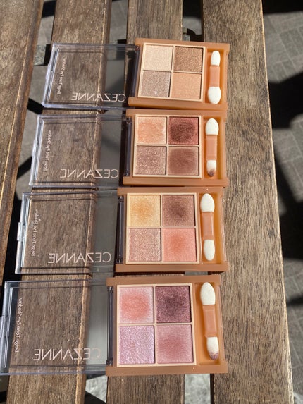 ベージュトーンアイシャドウ/CEZANNE/アイシャドウパレットを使ったクチコミ(1枚目)