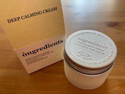 ディープカーミングクリーム/Ongredients/フェイスクリームを使ったクチコミ(1枚目)