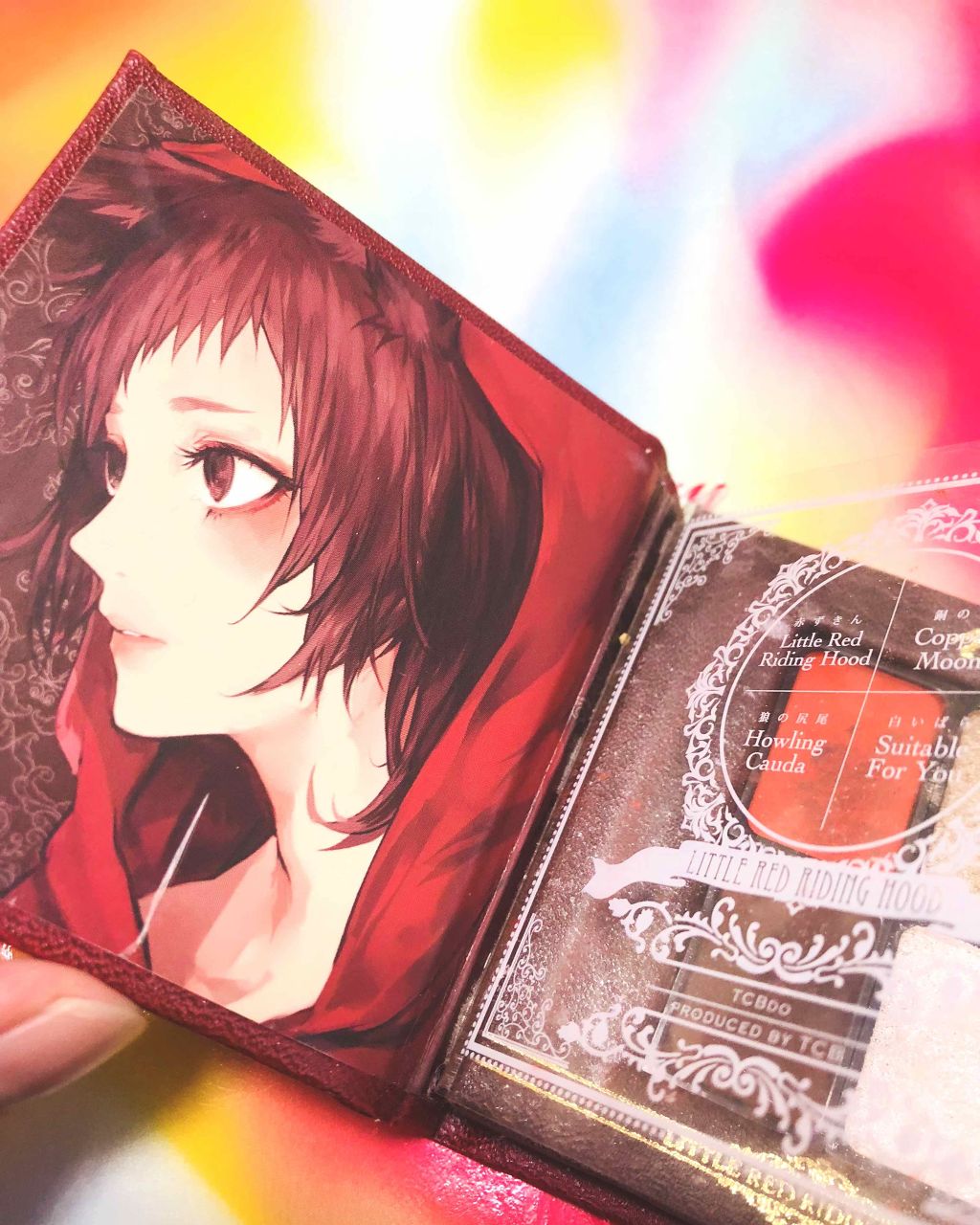 【TCB堂】童話モチーフコスメ「赤ずきん」/cosme play/アイシャドウパレットを使ったクチコミ(3枚目)