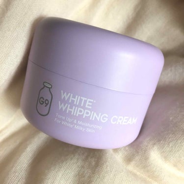 WHITE WHIPPING CREAM(ウユクリーム)/G9SKIN/化粧下地を使ったクチコミ（1枚目）