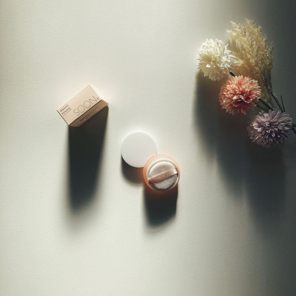 SOON+ プロバイオティクスミューンパウダー/soon+/ルースパウダーを使ったクチコミ(3枚目)