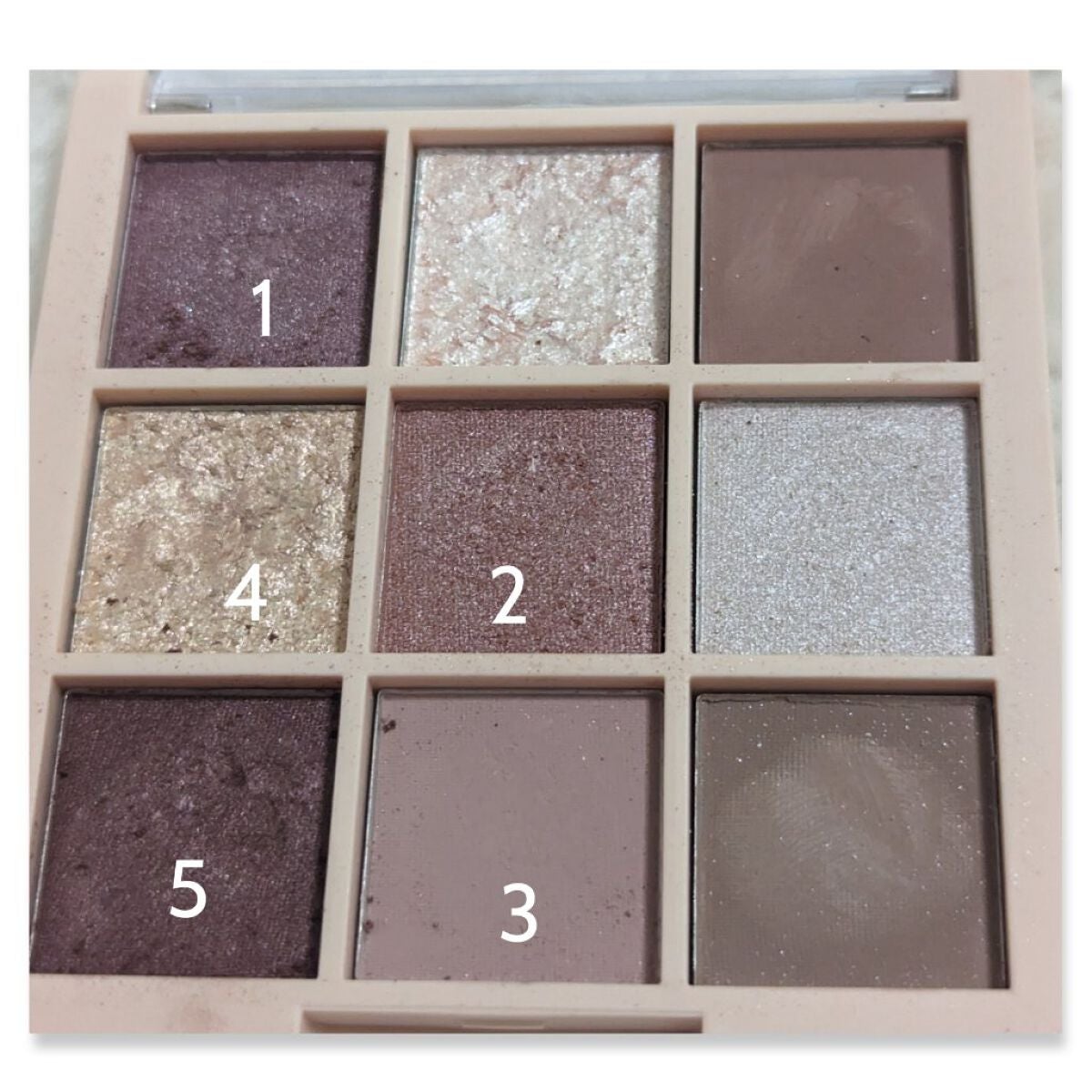 アイシャドウパレットa/Kirei&co./アイシャドウパレットを使ったクチコミ(3枚目)