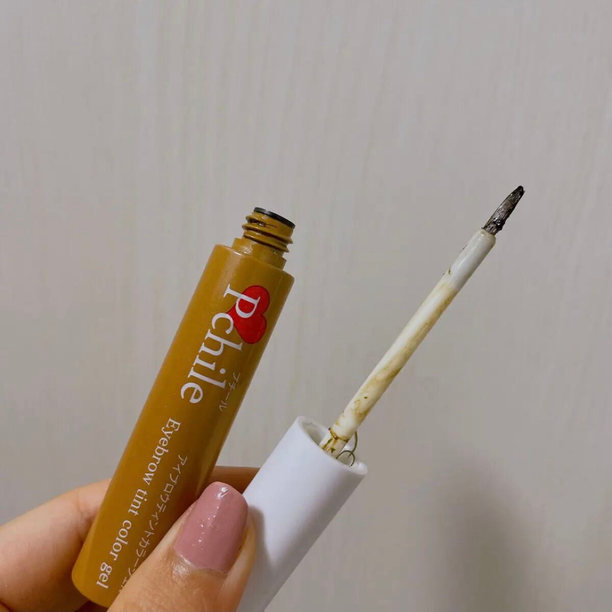 アイブロウティントカラージェル/プチール/眉ティントを使ったクチコミ(2枚目)