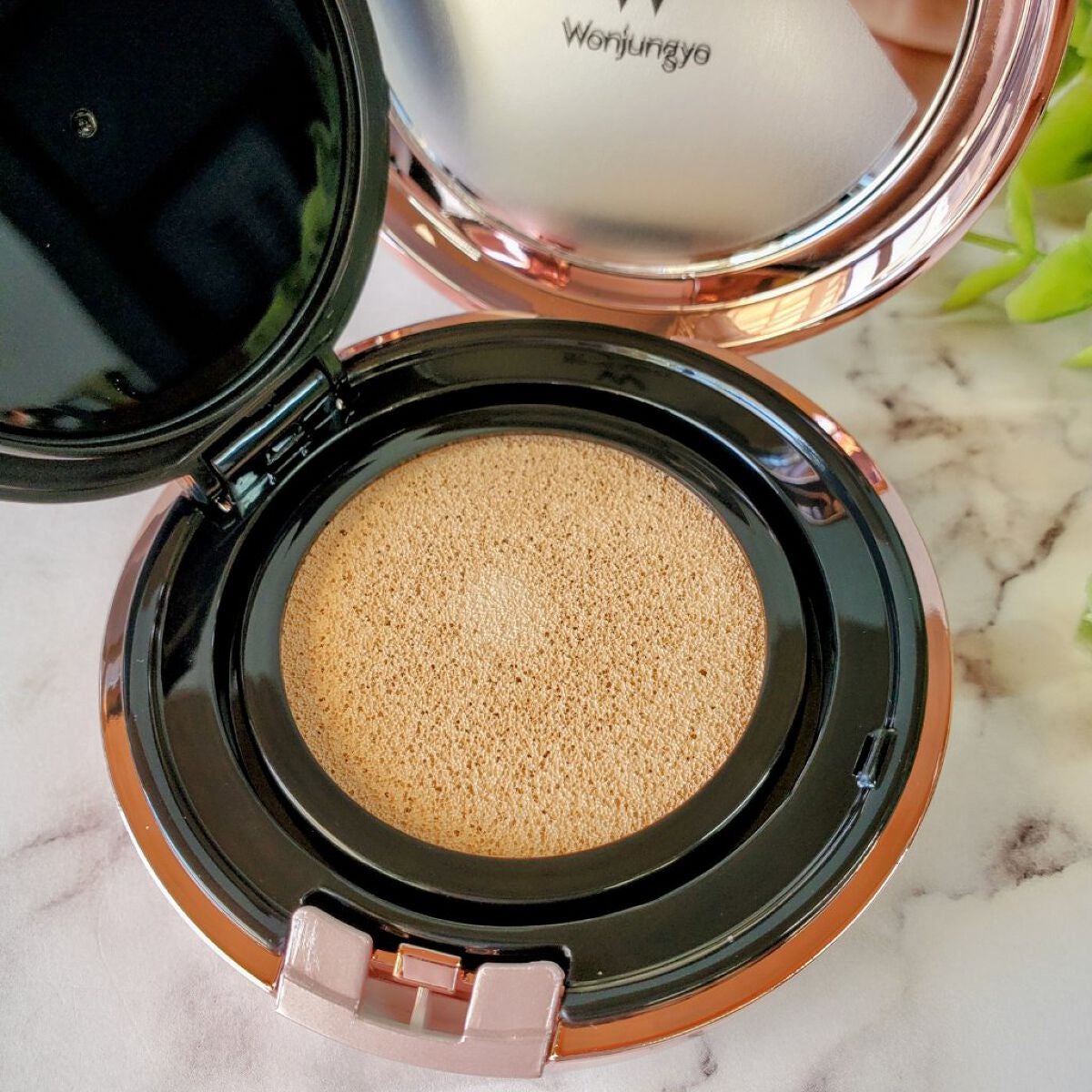 ウォンジョンヨ フィッティングクッション グロウ/Wonjungyo/クッションファンデーションを使ったクチコミ(2枚目)