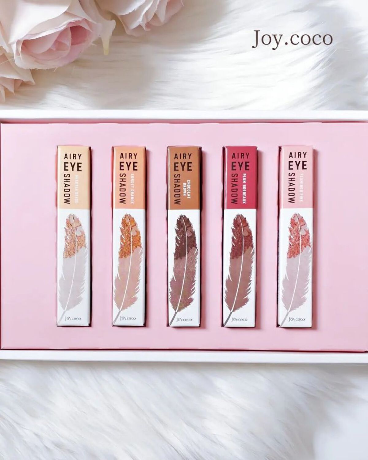 ジョイココ エアリーアイシャドウ/Joy.coco(ジョイココ)/単色アイシャドウを使ったクチコミ（1枚目）