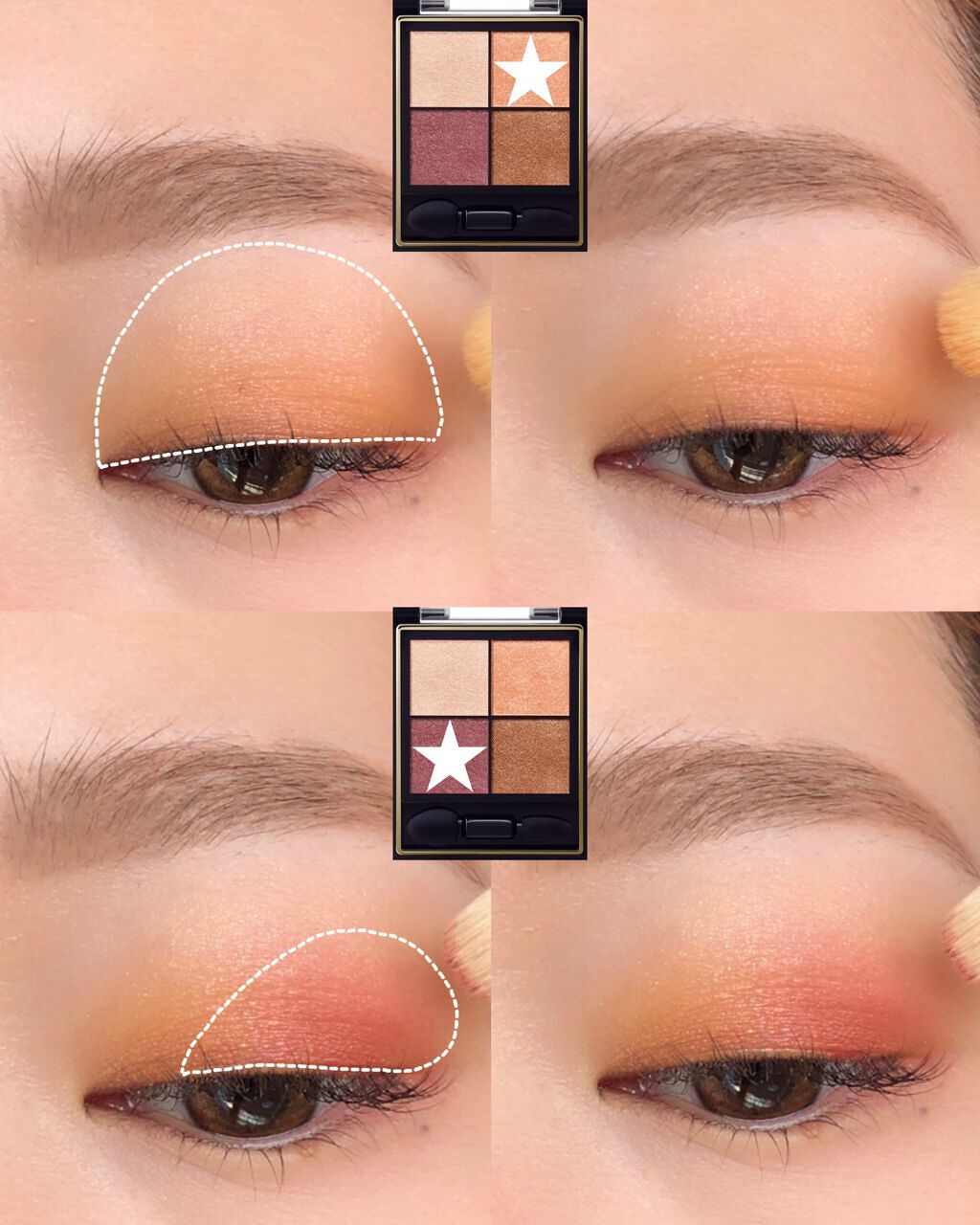 リアルクローズシャドウ/excel/アイシャドウパレットを使ったクチコミ（1枚目）