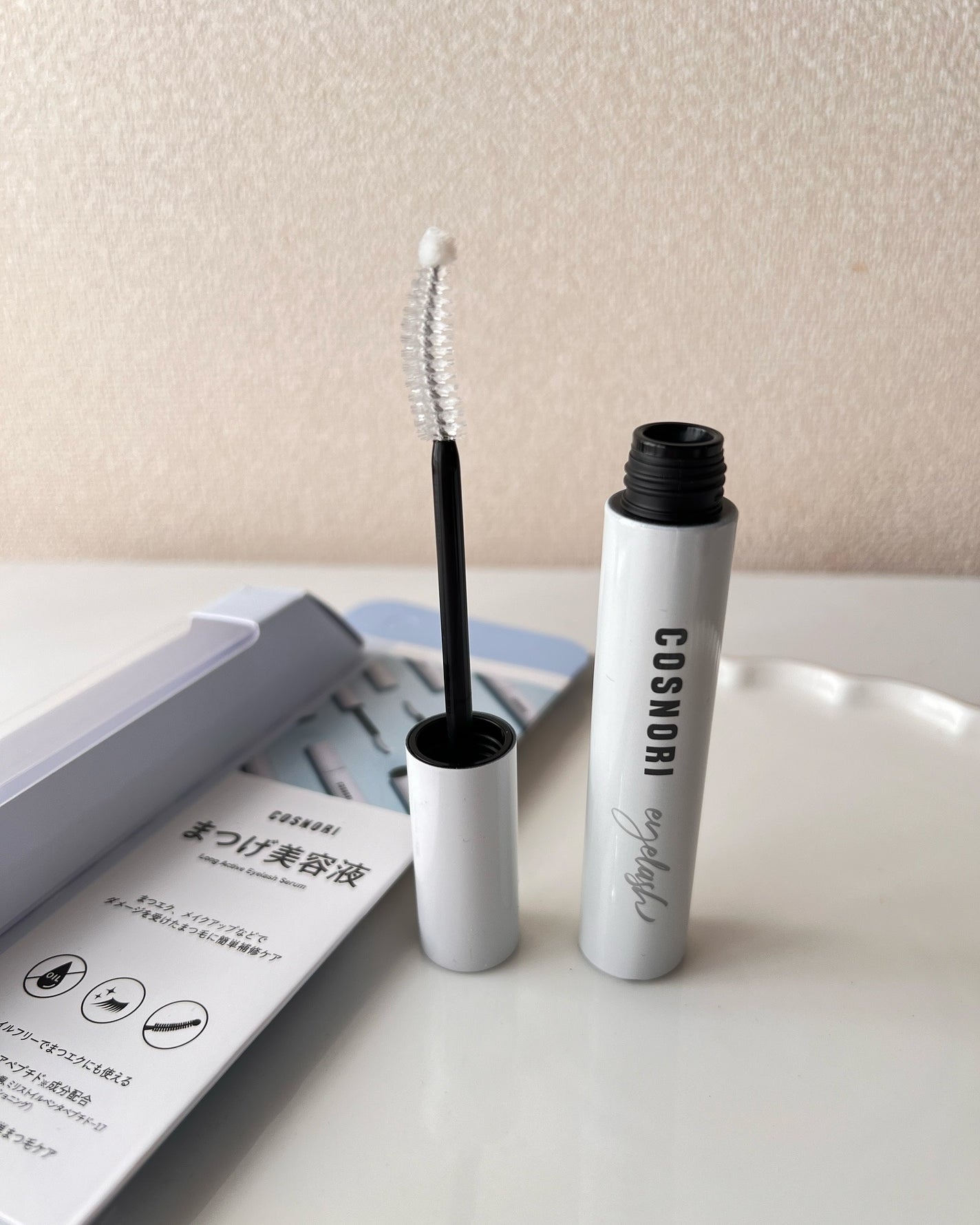 ロングアクティブアイラッシュセラム/COSNORI/まつげ美容液を使ったクチコミ(5枚目)