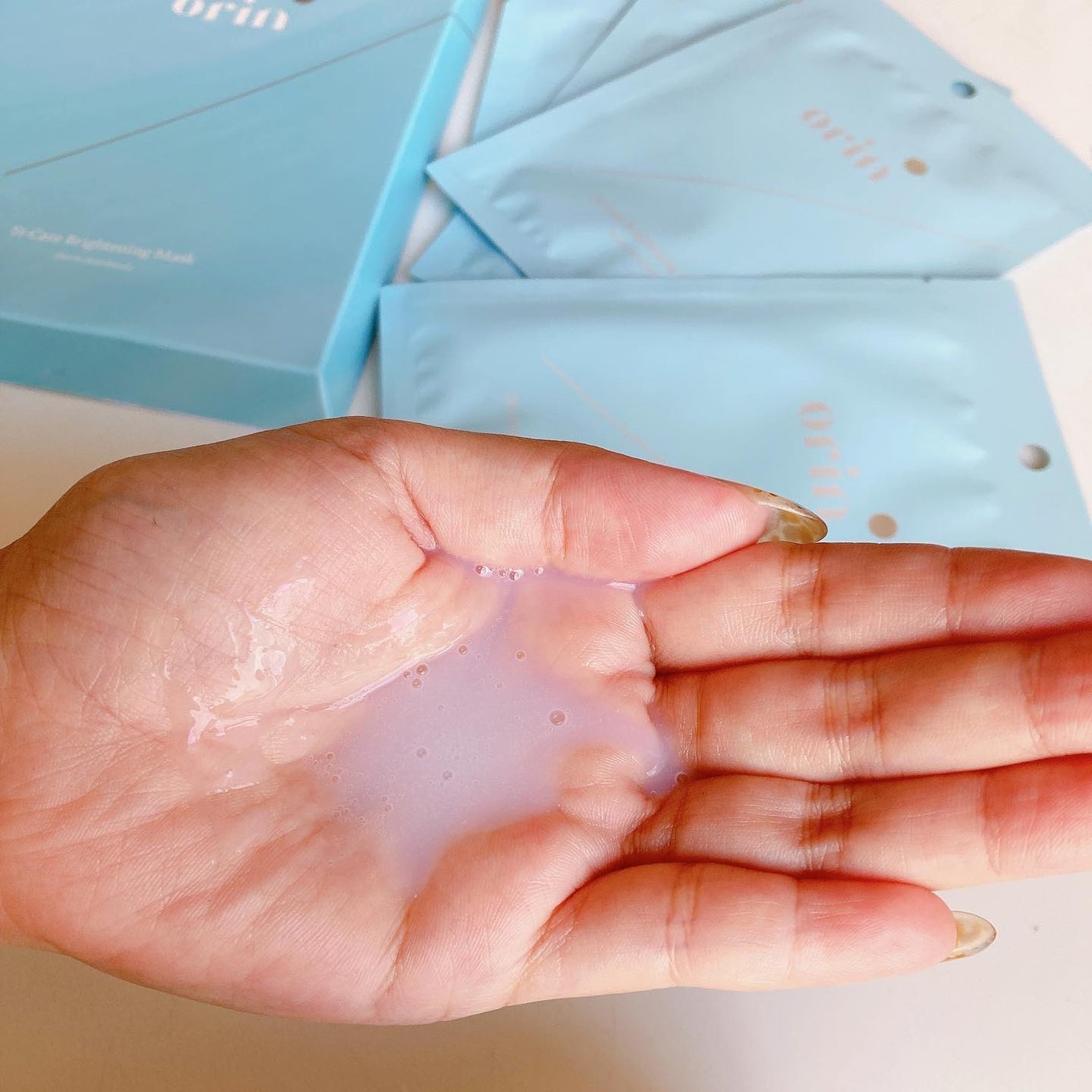 エスティーブライトニングマスク/orin/シートマスク・パックを使ったクチコミ(4枚目)