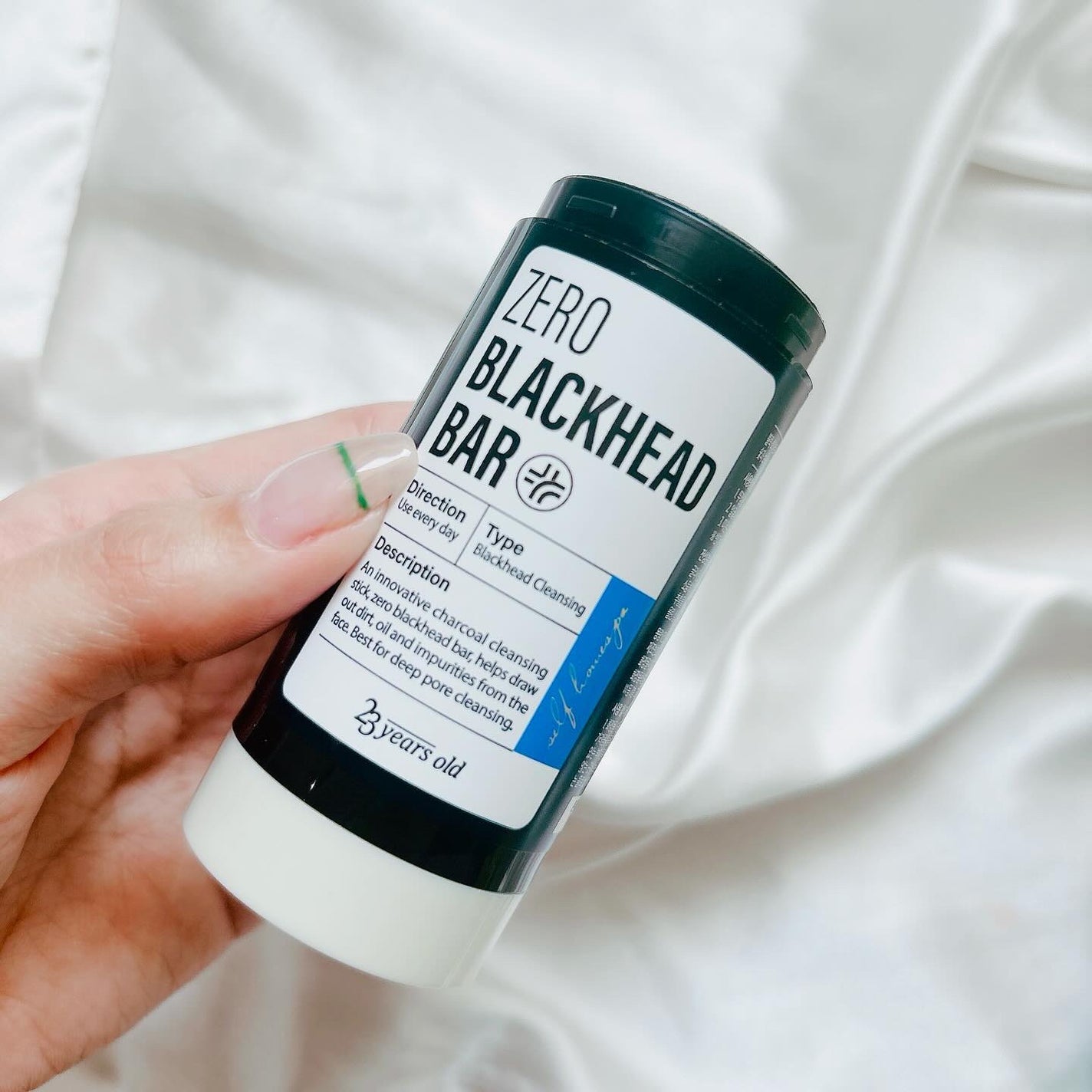 ブラックペイントラバー/23years old/その他洗顔料を使ったクチコミ(4枚目)