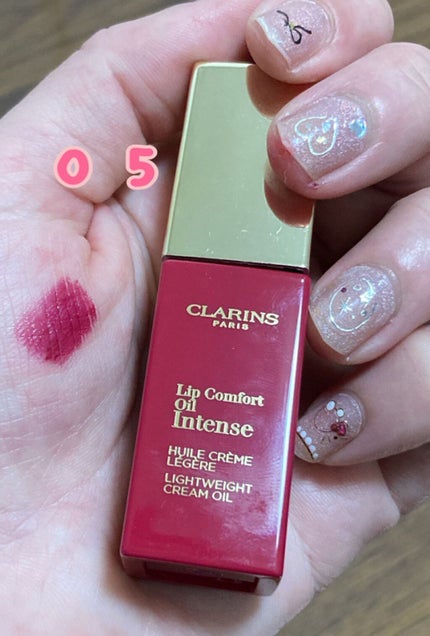 コンフォート リップオイル インテンス/CLARINS/リップグロスを使ったクチコミ(5枚目)