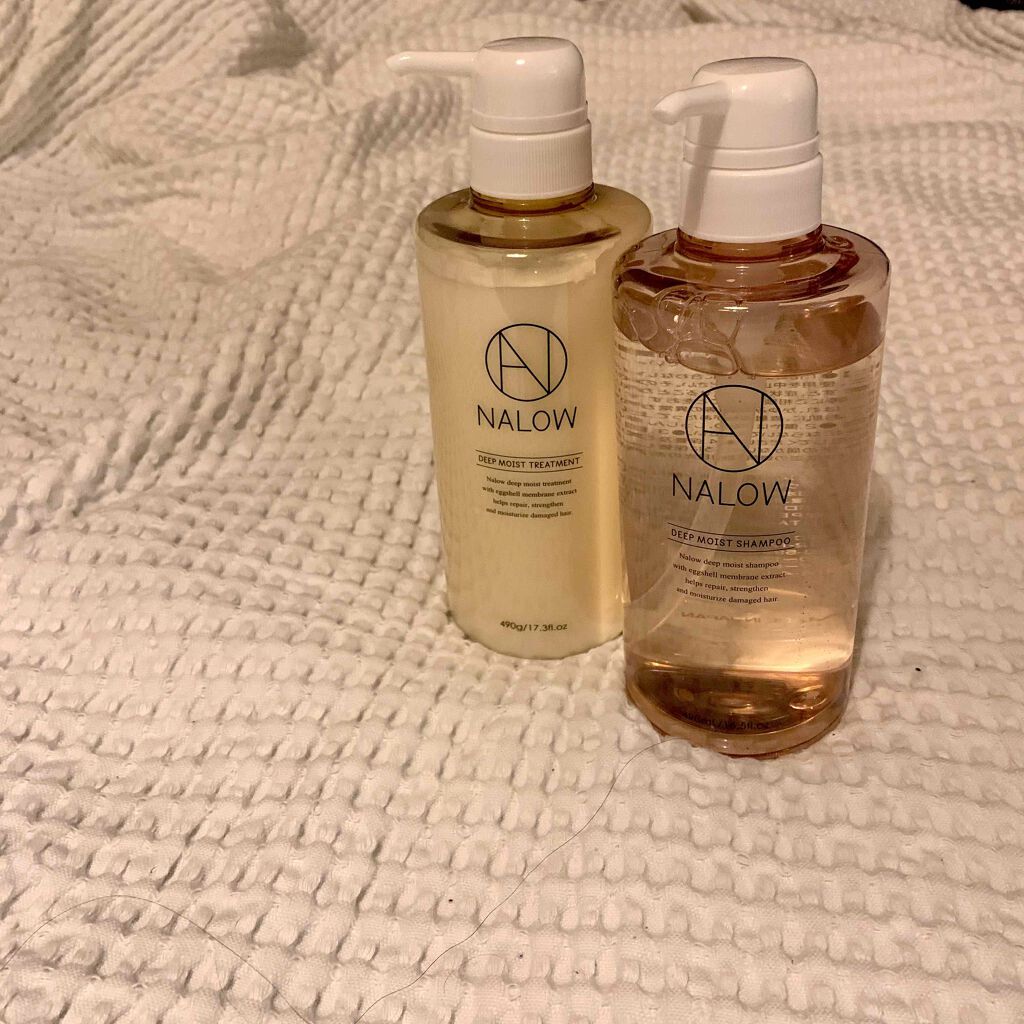 ディープモイスト シャンプー／トリートメント/NALOW/市販シャンプーを使ったクチコミ（1枚目）