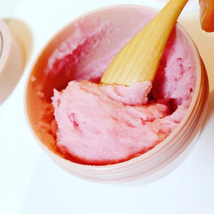 Q+Me スウィート ボム タラソ スクラブ/AGARISM/バスト・ヒップケアを使ったクチコミ(1枚目)