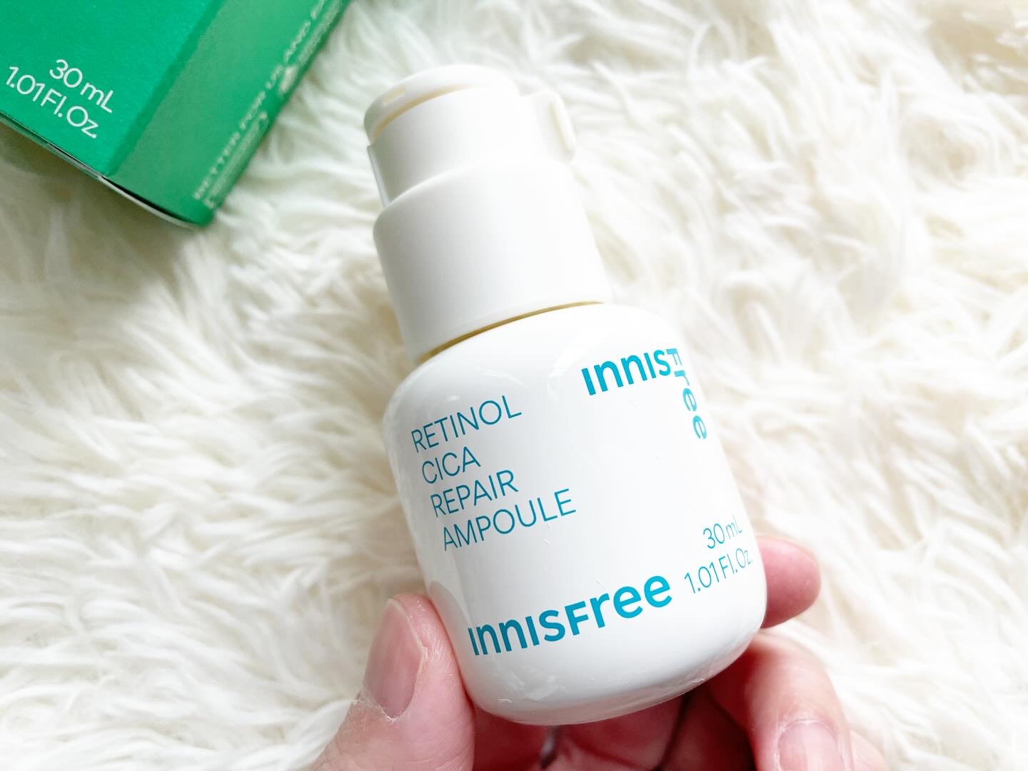 レチノール　シカ　リペア　セラム/innisfree/美容液を使ったクチコミ（2枚目）