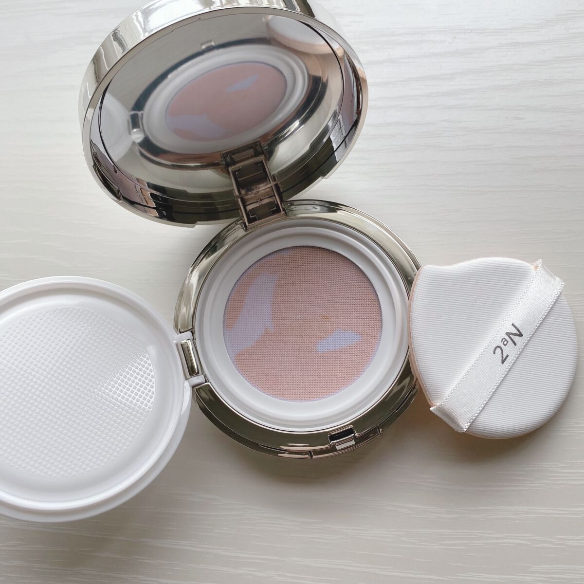 グリーミングテンションパクト/2aN/クリーム・エマルジョンファンデーションを使ったクチコミ(2枚目)