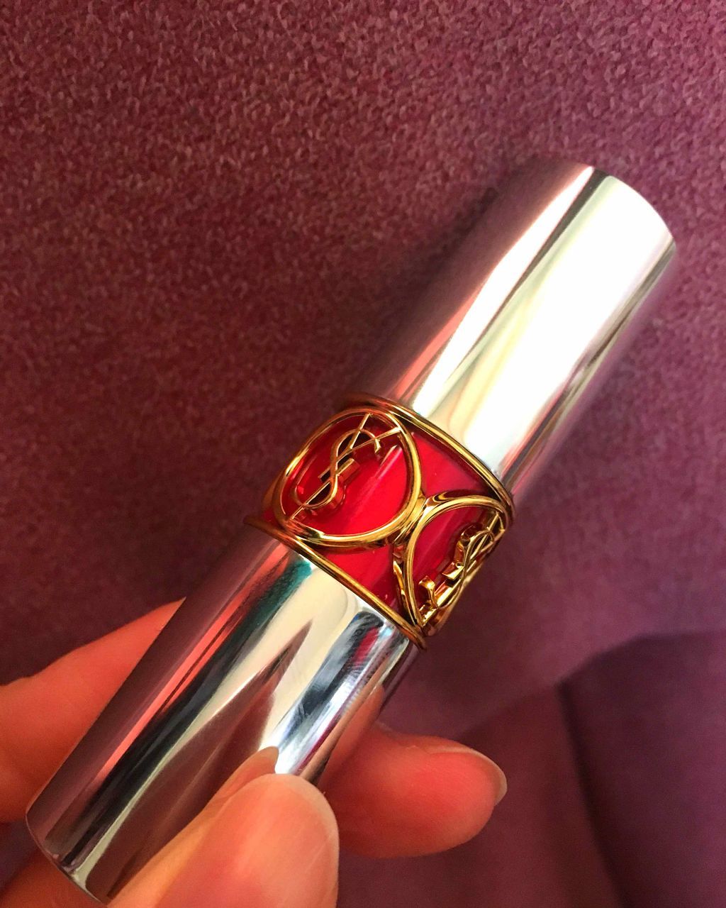 ヴォリュプテ プランプインカラー/YVES SAINT LAURENT BEAUTE/口紅を使ったクチコミ(3枚目)