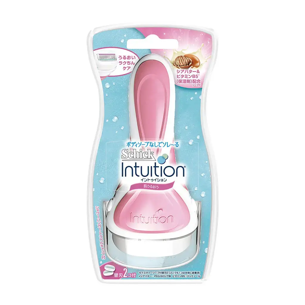 イントゥイション しっとり肌 ホルダー (刃付き+替刃1コ) 1本(刃付き+替刃1コ)