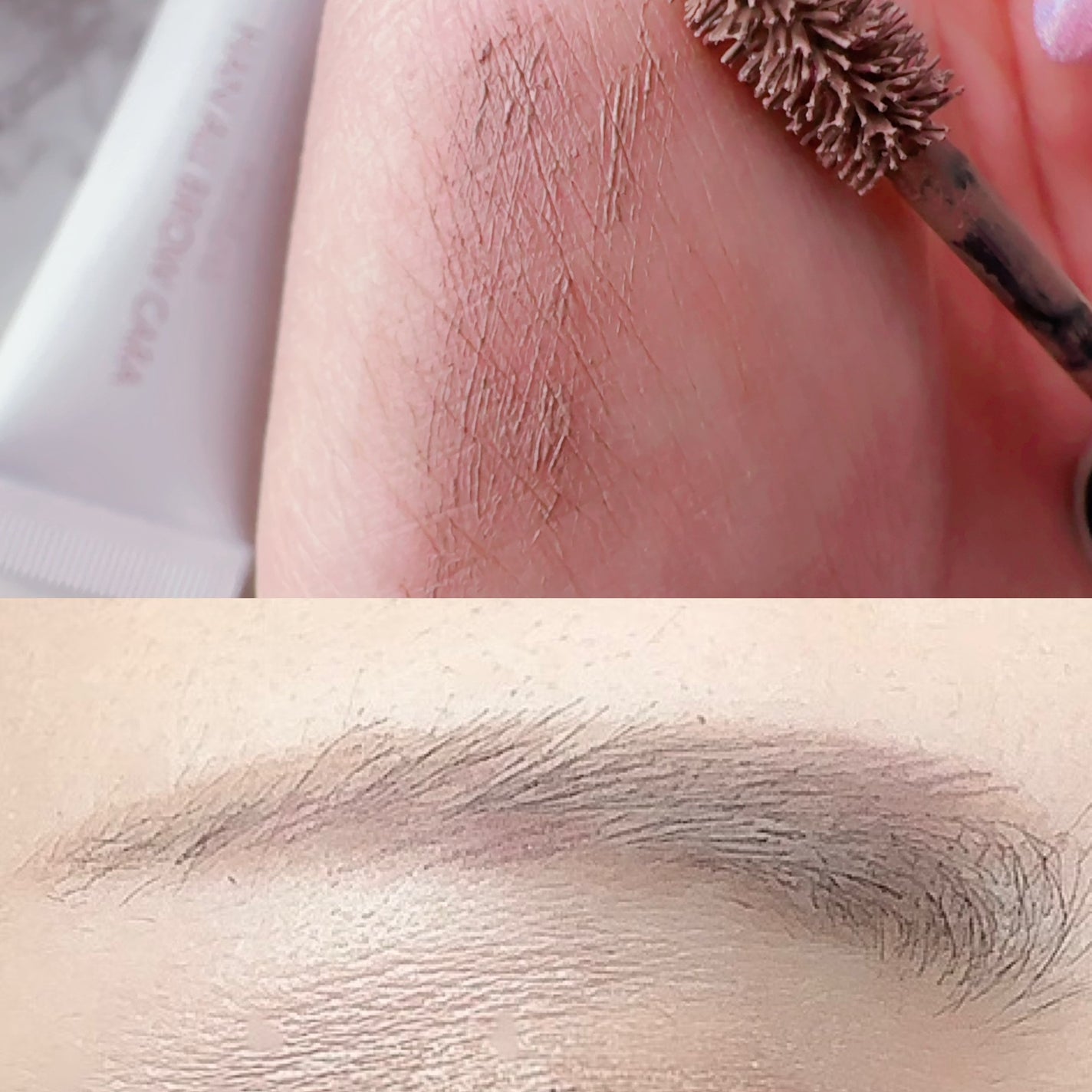 ハンオールブロウカラ/rom&nd/眉マスカラを使ったクチコミ(3枚目)