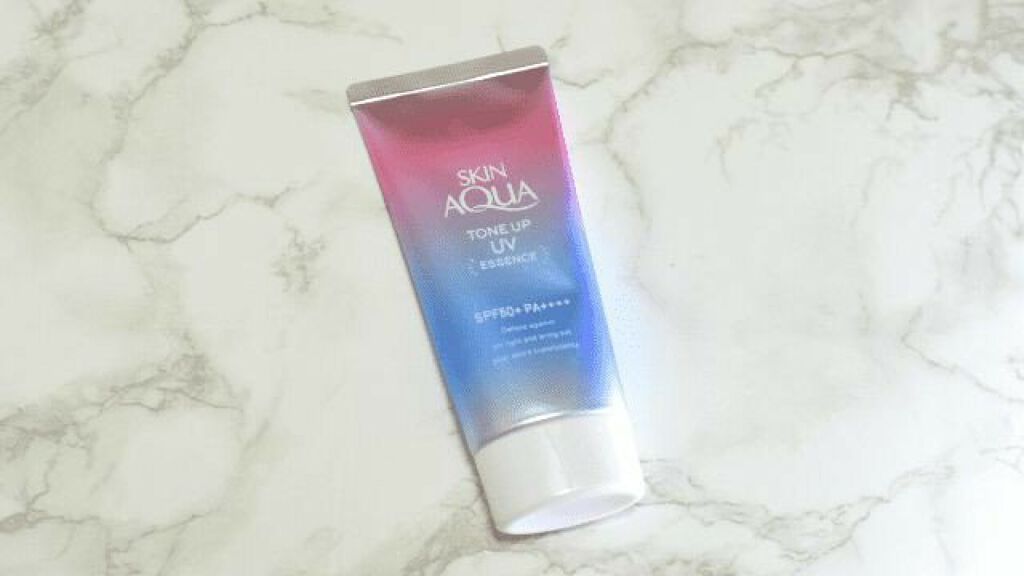 スキンアクア トーンアップUVエッセンス/スキンアクア/日焼け止めクリームを使ったクチコミ（1枚目）